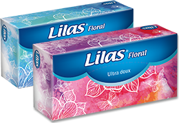 LILAS PAPIER HYGIENIQUE 24PCS BLANC