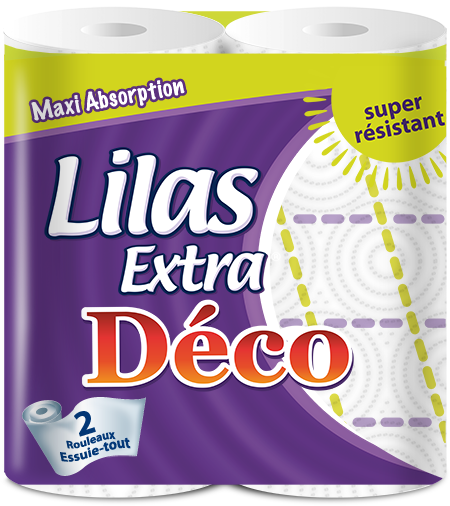 LILAS PAPIER HYGIENIQUE 24PCS BLANC