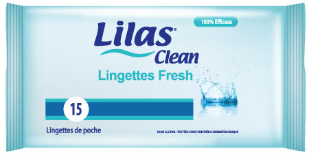 FreshWipes - Lingettes Adulte Biodégradables (Lot De 12) - Parfum Océan